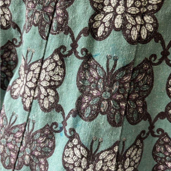 Y2K Butterfly Midi Ruffle Skirt - Picture 8 of 11